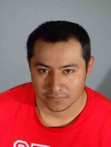 Gersio Lopez is seen in a booking photo released by the Sierra Madre Police Department. 