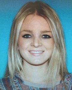 Laura Lynne Stacy is seen in an image provided by the Los Angeles Police Department. 