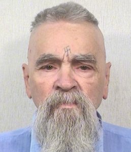 Charles Manson is shown in a California Department of Corrections and Rehabilitation photo dated Oct. 8, 2014.