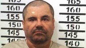 Joaquin “El Chapo” Guzman appears in a mugshot released by prison officials following the drug kingpin’s 2016 arrest.