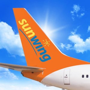 A pilot who allegedly passed out in the cockpit of a Boeing 737 in Canada was arrested on suspicion of being drunk, police said. (Credit: Sunwing)
