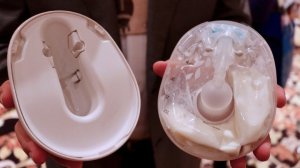 Silicon Valley company Willow launched its hands-free breast pumps at CES 2017. (Credit: CNN)