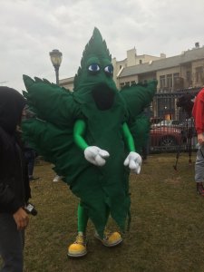 A pro-marijuana group was handing out 4,200 free joints in Washington on Jan. 20, 2017. (Credit: DCMJ)