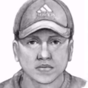 An armed robber who attacked a teenage girl at a Torrance ATM is seen in a sketch provided by the Torrance Police Department.