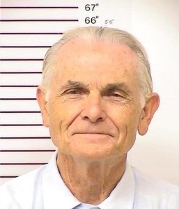 Former Charles Manson follower Bruce Davis is seen in an Oct. 12, 2012, booking photo released by the California Department of Corrections.