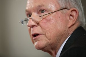 Sen. Jeff Sessions (R-AL) testifies before the Senate Judiciary Committee during his confirmation hearing to be the U.S. Attorney General January 10, 2017 in Washington, DC. (Credit: Chip Somodevilla/Getty Images)