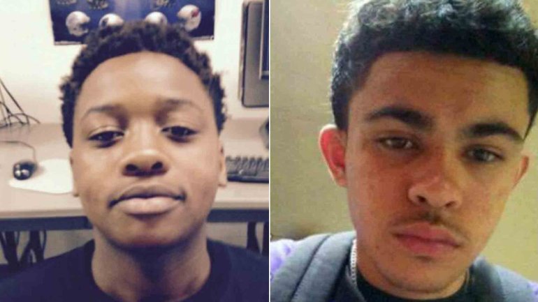 Elijah Moore, left, and Enrique Rios, right are seen in photos posted to a GoFundMe account and on the Yolo County Sheriff's Office's Facebook page. 