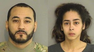 Police in Middletown said an executed search warrant led to the arrest of a city man and his girlfriend. (Credit: Middletown Police)