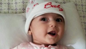 Fatemeh, an Iranian infant with a heart defect was scheduled to meet with doctors in Portland on February 5, but was barred from traveling from Tehran to Portland, Fatemeh's uncle, Samad Teghizadeh, told CNN Thursday, Feb 2, 2017. (Credit: Samad Teghizadeh)
