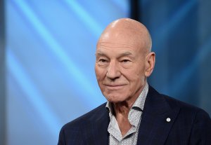 Patrick Stewart attends the Build Series Presents Hugh Jackman And Patrick Stewart Discussing "Logan" at Build Studio on March 2, 2017 in New York City. (Credit: Jamie McCarthy/Getty Images)