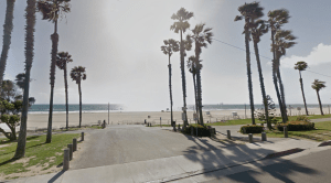 A Google Maps image shows the coast in Huntington Beach at 11th Street.