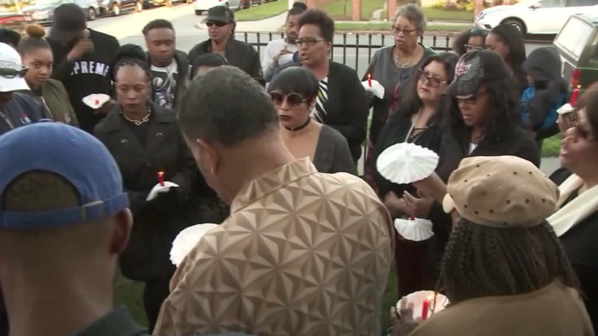 A vigil was held for Brenda Joyce Scott on March 1, 2017. (Credit: KTLA)