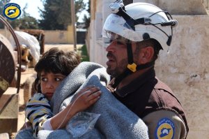Dozens of people, including at least ten children, have been killed and more than 200 injured in a suspected chemical attack in northern Syria, multiple activist groups claim. (Credit: Syria Civil Defense)