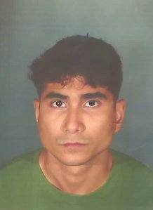 Joao Affonso is seen in an LAPD booking photo.