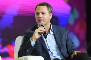 President and CEO of Wal-Mart Stores Doug McMillon speaks onstage at the 2017 ESSENCE Festival presented by Coca-Cola on June 30, 2017, in New Orleans, Louisiana. (Credit: Paras Griffin / Getty Images)