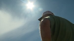A Portland man who watched a solar eclipse in 1963 says the experience left him partially blind in one eye, and now he wants everyone to know the warnings about eye damage during the upcoming eclipse are no joke. (Credit: KPTV)