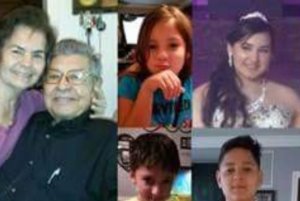 A GoFundMe page displays this photo collage showing all the victims in the incident.