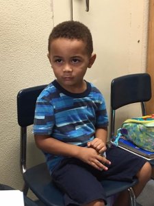 The Gardena Police Department released this photo of an unidentified child found on Sept. 14, 2017.