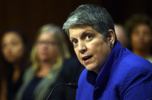 Janet Napolitano, president of the University of California, speaks during a hearing of the Senate Health, Education, Labor, and Pensions Committee on July 29, 2015, in Washington, DC. (Credit: Astrid Riecken / Getty Images)