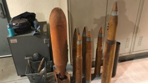 Explosives found in Lawndale home are seen in a photo provided by the Los Angeles County Sheriff's Department.