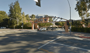 The Alameda Avenue entrance to Walt Disney Studios in Burbank is shown in a Google Maps image.