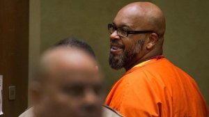 Former rap mogul Marion “Suge” Knight is seen at a prior court appearance. (Brian van der Brug / Los Angeles Times)