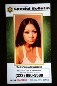 Teresa Broudreaux is shown on an L.A. County Sheriff's Department flier released Sept. 29, 2017.