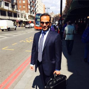 George Papadopoulos is shown in an undated photo from his LinkedIn profile.