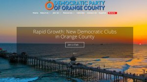 In a statement, the Democratic Party of Orange County said it takes the accusations seriously and promised a raft of changes to its operation, including training for members and volunteers, a code of conduct that applies to all members, staff and volunteers of the party and taking "immediate action" to investigate accusations as they arise. The Democratic Party of Orange County's website is seen in this photo.