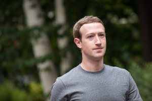 Facebook CEO Mark Zuckerberg attends a conference in Sun Valley, Id. on July 14, 2017. (Credit: Drew Angerer/Getty Images)