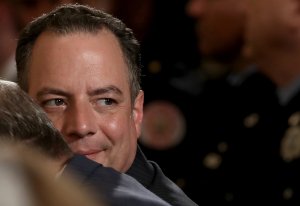 White House Chief of Staff Reince Priebus attends an event in the East Room of the White House. (Credit: Win McNamee / Getty Images)