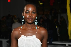 Actress Lupita Nyong'o attends the Calvin Klein Collection fashion show during New York Fashion Week on September 7, 2017 in New York City. (Credit: Dia Dipasupil/Getty Images)