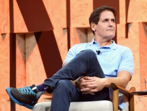 Dallas Mavericks Mark Cuban owner speaks onstage during Vanity Fair New Establishment Summit at Wallis Annenberg Center for the Performing Arts on October 3, 2017 in Beverly Hills. (Credit: Matt Winkelmeyer/Getty Images)