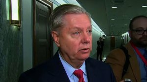 Sen. Lindsey Graham speaks to the press in July 2017. (Credit: CNN)