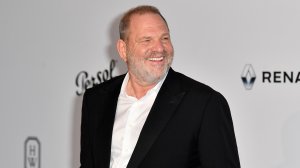 Producer Harvey Weinstein poses as he arrives for the amfAR's 24th Cinema Against AIDS Gala on May 25, 2017 in Cap d'Antibes, France. (Credit: Alberto Pizzoli /AFP/Getty Images)