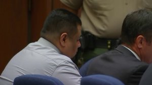 Isauro Aguirre (left) appears in court with his attorney on Oct. 16, 2017. (Credit: KTLA)