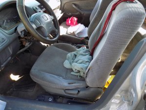 Port Hueneme released this photo of the inside of the suspect's vehicle.