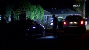 Officials respond to one of two shootings in Bloomington on Oct. 15, 2017. (Credit: OnScene.TV)