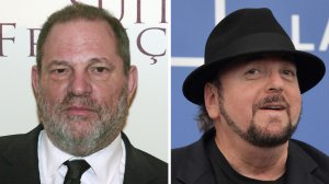 Hollywood heavyweights Harvey Weinstein (left) and James Toback have both been accused of sexual assault. (Credit: DSK/AFP/Getty Images)