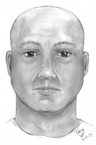 CHP released this sketch of a man who posed as a law enforcement officer in a Nov. 7, 2017, sex assault.