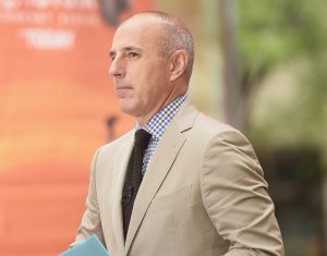 Matt Lauer appears on NBC's "Today" on Aug. 22, 2014, in New York City. (Credit: Michael Loccisano/Getty Images)