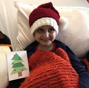 Artinyan said the family decided to "fast forward" Christmas to give Jacob one last celebration. (Credit: Michelle Thompson Simard)