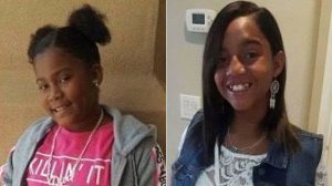 The L.A. County Sheriff's Department released these photos of Relinne Harris, left, and Derinne Harris, right.