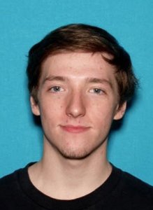 Brian Conroy, 19, appears in a booking photo released by the Palm Springs Police Department on Nov. 20, 2017.