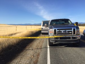 In a briefing on scene Tuesday, Nov. 14, 2017, a Tehama County Sheriff spokesman said at least five people are dead across seven crime scenes including Tehama Elementary School. (Credit: Sara Stinson / KHSL via CNN)