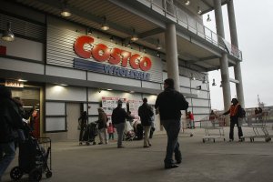 People shopping at warehouse club stores like Costco, BJ's or Sam's Club, are spending more on packaged food and taking in more calories from that food. (Credit: Frederic J. Brown/AFP/GettyImages)