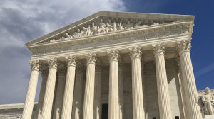 The exterior of the U.S. Supreme Court building on March 17, 2016. (Credit: Mallory Hughes/CNN)