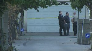 A man and woman were found fatally stabbed in Baldwin Park on Dec. 26, 2017. (Credit: KTLA)