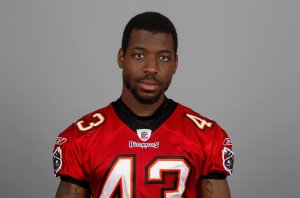 De'Von Hall is seen posing for a team photo for the Tampa Bay Buccaneers taken in 2010 in Tampa Bay, Florida. (Credit: NFL via Getty Images)