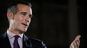 Garcetti has long been rumored to be flirting with a White House bid. (Credit: Marcus Yam / Los Angeles Times)